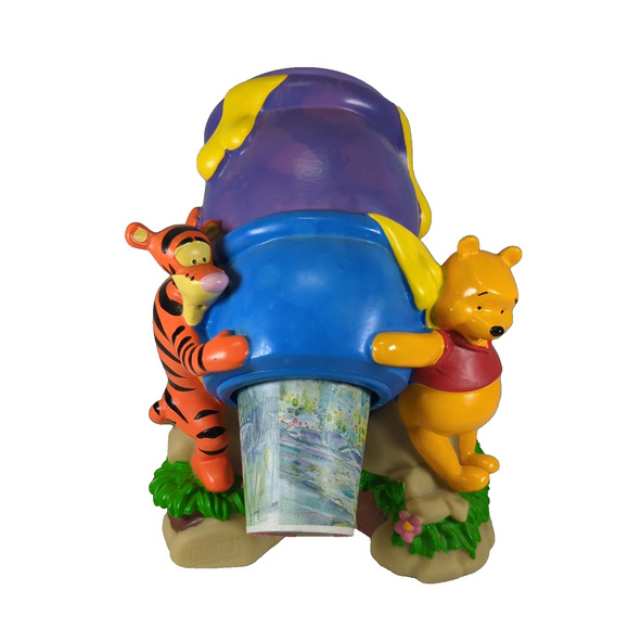 Winnie The Pooh Dixie Paper Cup Dispenser Honey Pot Tigger Disney Bathroom 2002 - Picture 1 of 7